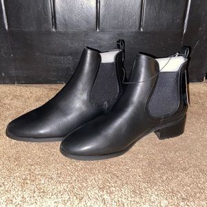 COPY - Faux Leather Chelsea Boots
